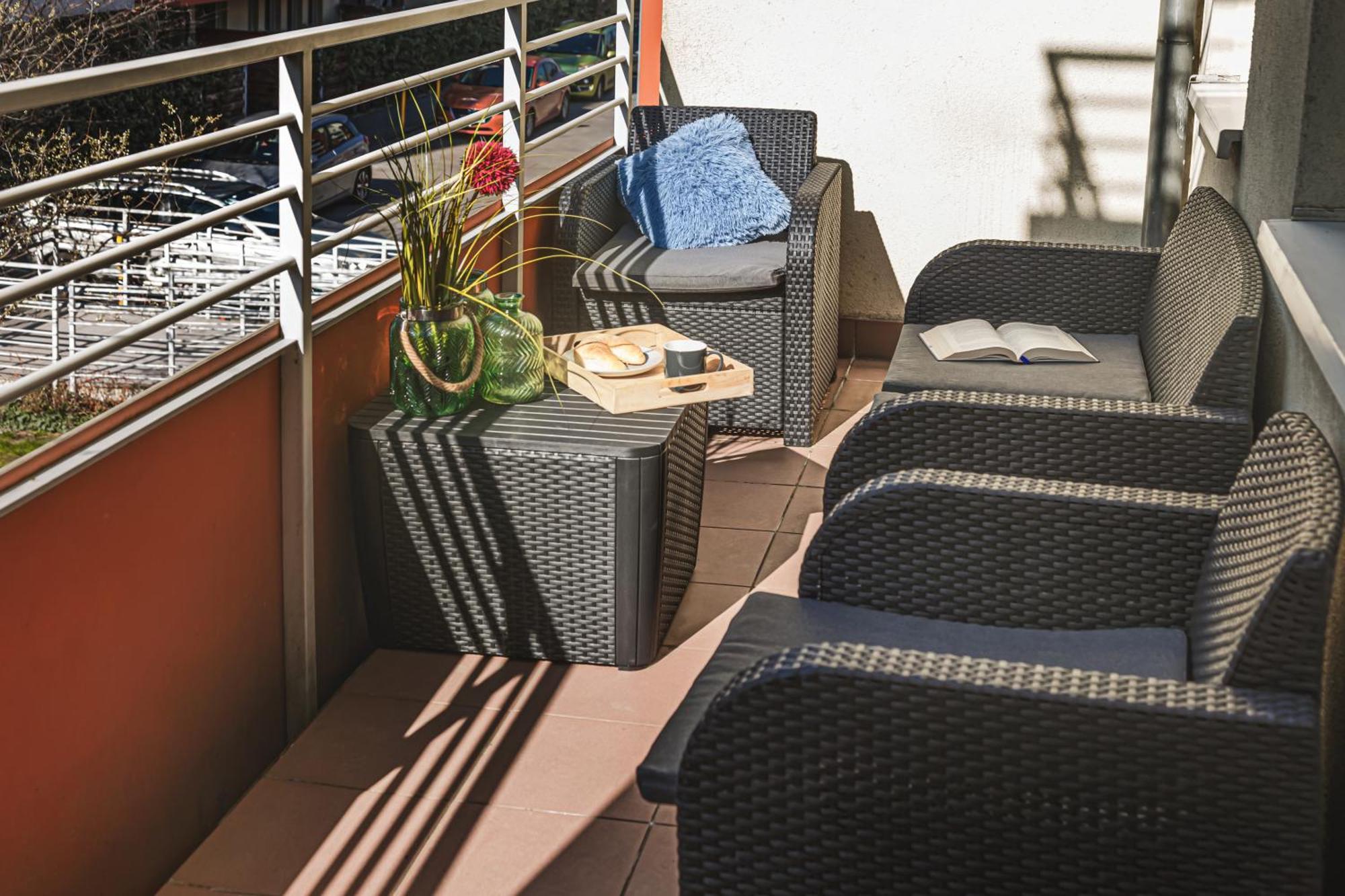 Apartament Z Jacuzzi Parking Balkon 2 Sypialnie วรอตซวาฟ ภายนอก รูปภาพ