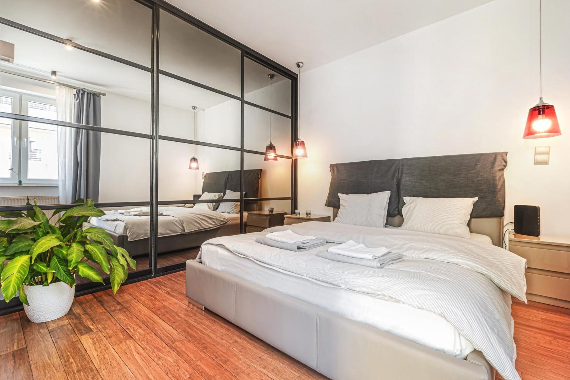 Apartament Z Jacuzzi Parking Balkon 2 Sypialnie วรอตซวาฟ ภายนอก รูปภาพ